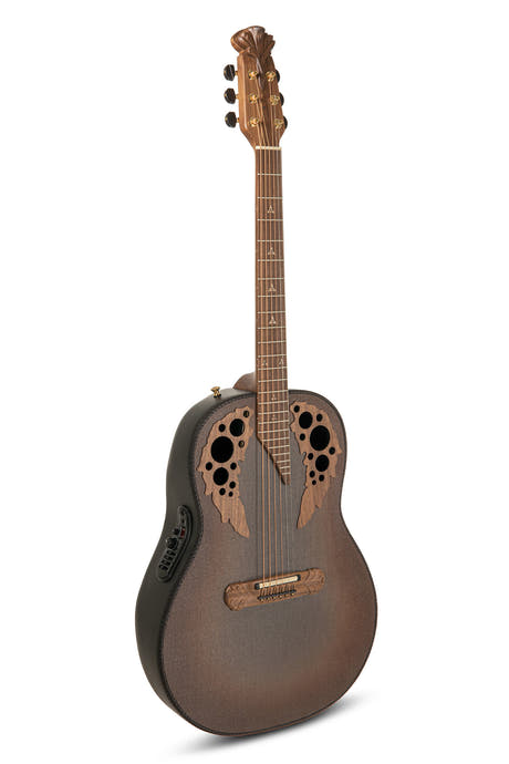 Adamas E-akustisk Gitarer 1687GT Deep uten cutaway - Reverse brun burst (1687GT-9W-G)