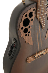 Adamas E-akustisk Gitarer 1687GT Deep uten cutaway - Reverse brun burst (1687GT-9W-G)