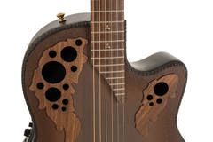 Adamas E-akustisk Gitarer 2087GT Deep Contour cutaway - Reverse brun burst (2087GT-9W-G)