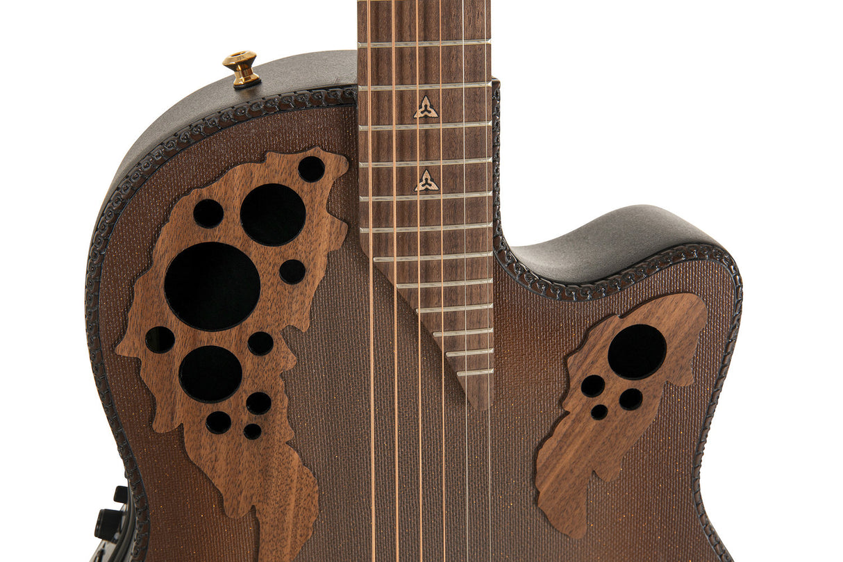 Adamas E-akustisk Gitarer 2087GT Deep Contour cutaway - Reverse brun burst (2087GT-9W-G)