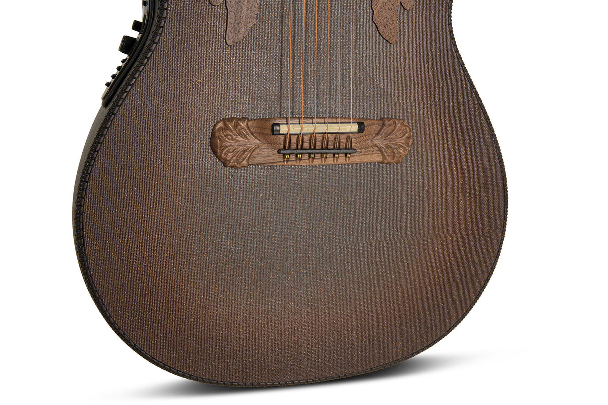 Adamas E-akustisk Gitarer 2087GT Deep Contour cutaway - Reverse brun burst (2087GT-9W-G)