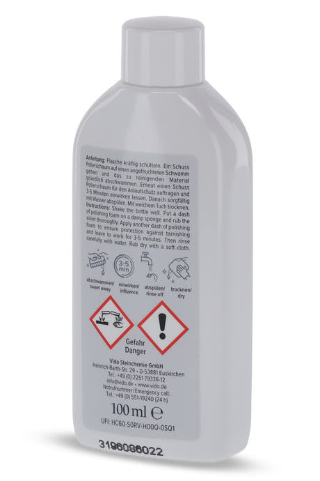 Vido pusseskum til forsølvede overflater, 100 ml