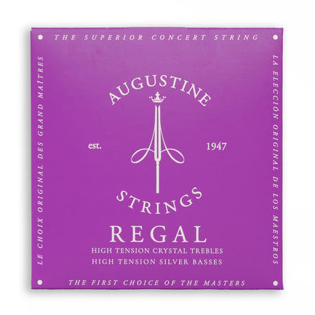 Augustine strenger for klassisk gitar Regal Crystal Nylon high - Sett Regal Blue (high/high)