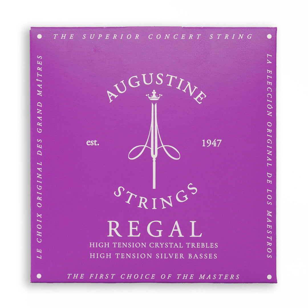 Augustine strenger for klassisk gitar Regal Crystal Nylon high - Sett Regal Blue (high/high)