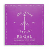 Augustine strenger for klassisk gitar Regal Crystal Nylon high - Sett Regal Blue (high/high)