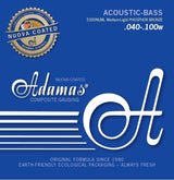 Adamas strenger for akustisk bass Nuova belagt - Sett 4-strengs med-light (5300NU-ML)