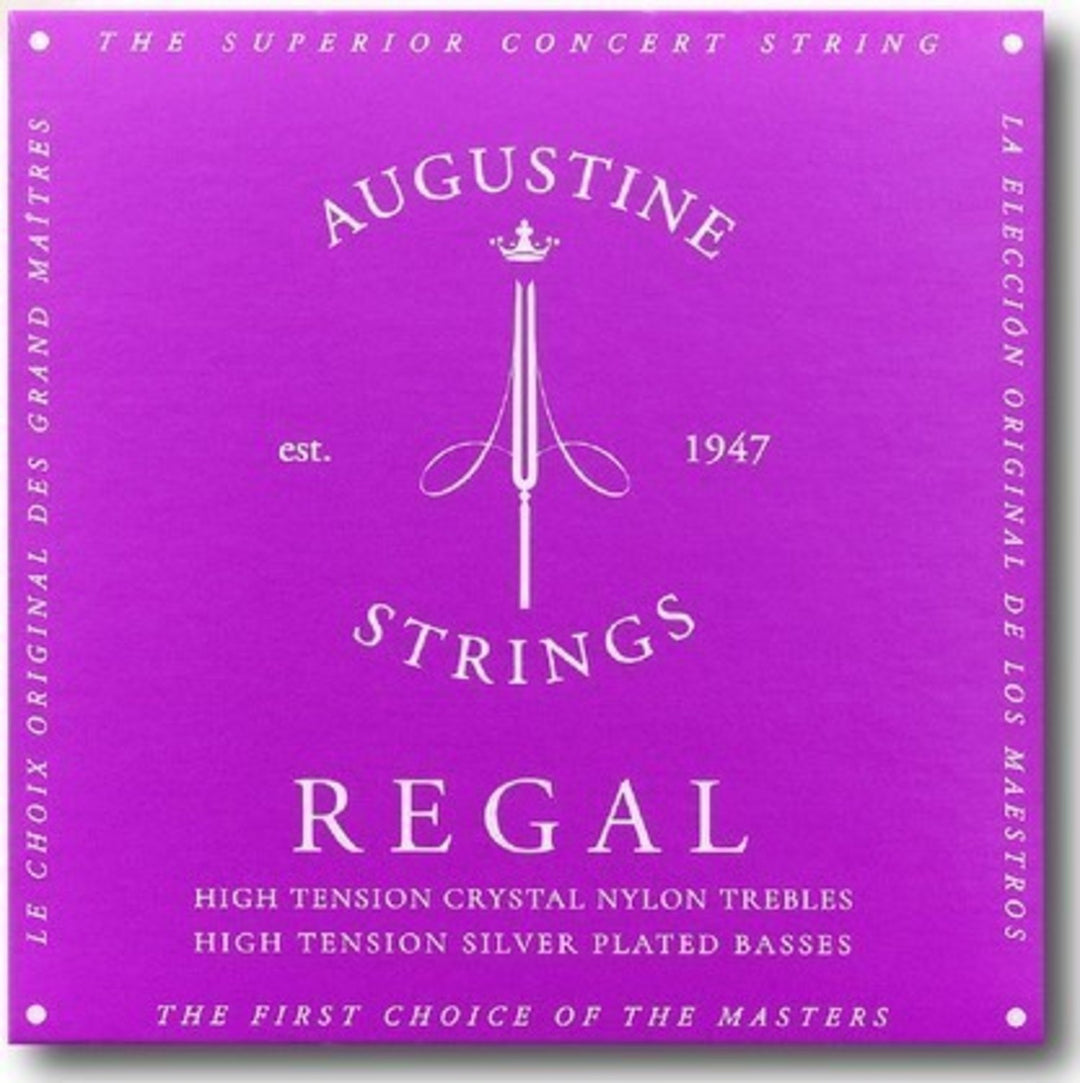 Augustine strenger for klassisk gitar Regal Crystal Nylon high - Sett Regal Blue (high/high)