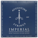 Augustine strenger for klassisk gitar Imperial Crystal Nylon medium - Sett Imperial Blue (medium/high)