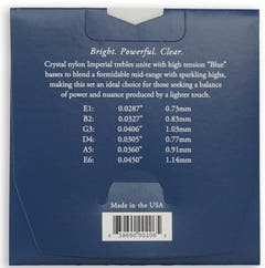 Augustine strenger for klassisk gitar Imperial Crystal Nylon medium - Sett Imperial Blue (medium/high)