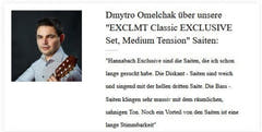Hannabach strenger for klassisk gitar Serie 1869 Carbon/Gold HT - sett (1869HT)