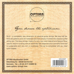 Optima strenger for klassisk gitar No. 6 Special Silver - sett Nylon medium (NO6.SNMT)