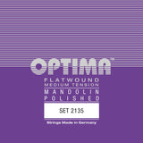 Optima strenger for mandolin - Sett (2135)