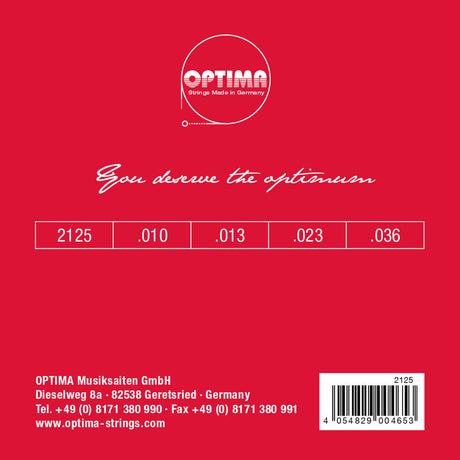 Optima strenger for mandolin – sett (2125)