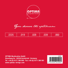 Optima mandola-strenger - sett (2225)