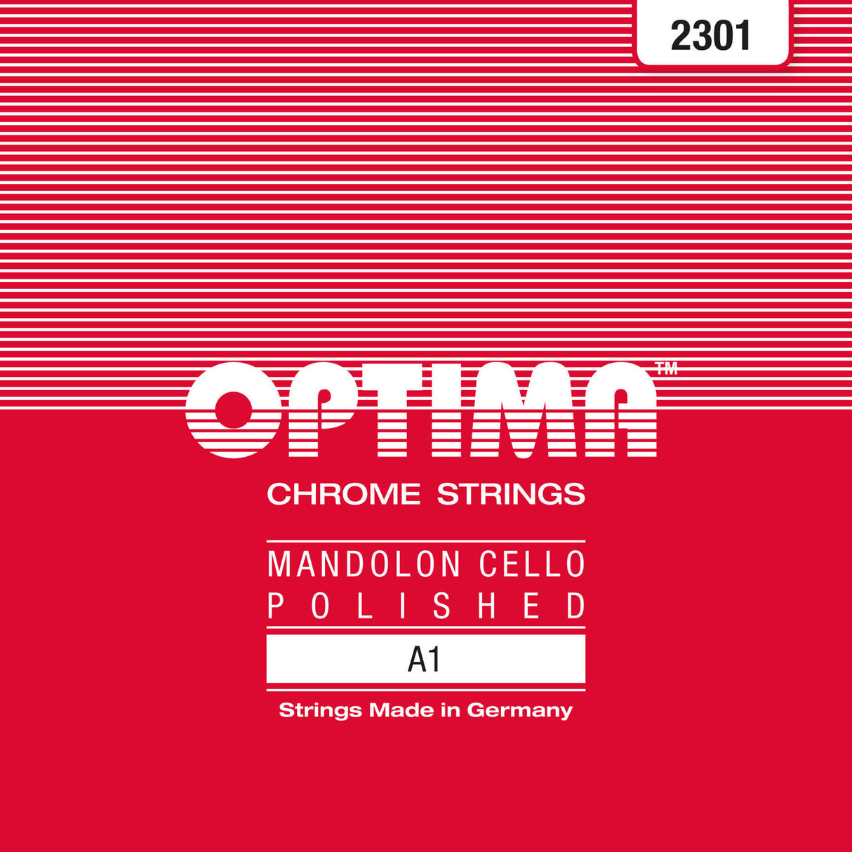 Optima mandoloncello-strenger - A .022w (2301)
