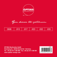 Optima Waldzither-strenger - sett (2606)
