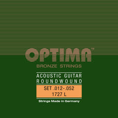 Optima Strings for Acoustic Guitar Bronze strings - Set light (1727L)