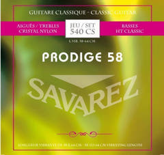 Savarez strenger til klassisk gitar Prodige 38 barnegitar - 3/4-7/8 Nylon (540 CS)
