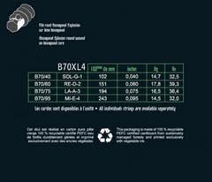 Savarez E-bass-strenger Hexagonal Explosion - 4-str. Ex-Light (B70XL4)