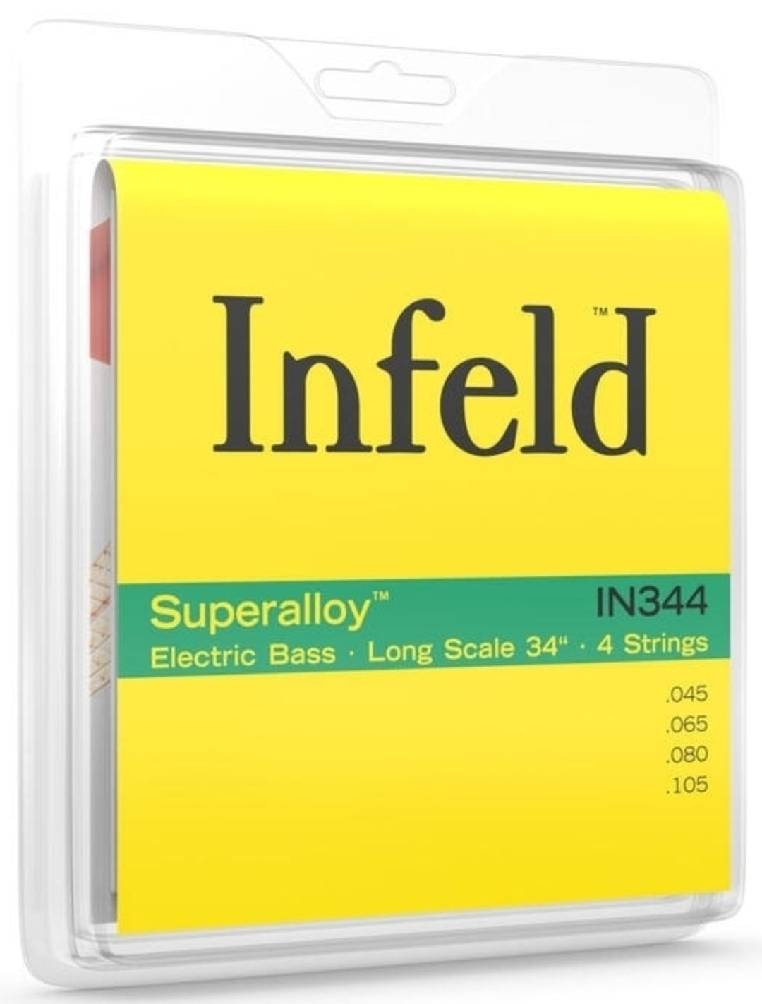Thomastik-Infeld E-Bass-strenger Superalloy. Roundwound enkeltstrenger - 0.125 (IN34125)