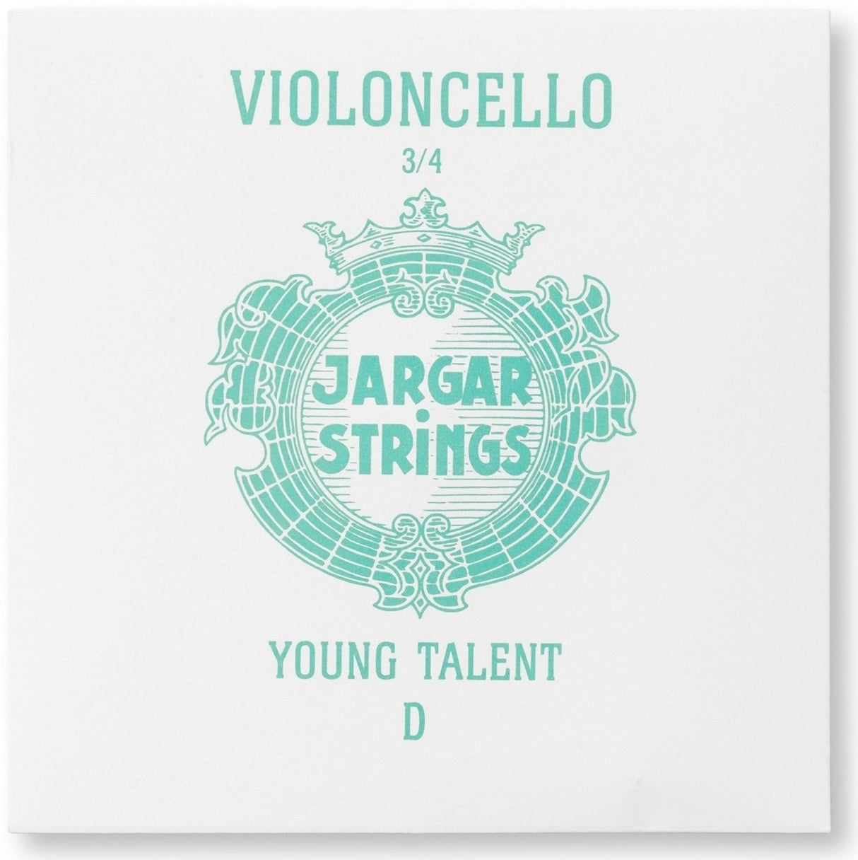 Jargar Celloer-strenger YOUNG TALENT – small scale – D 3/4 medium (0,99mm)