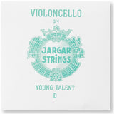 Jargar Celloer-strenger YOUNG TALENT – small scale – D 3/4 medium (0,99mm)