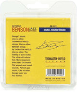 Thomastik-Infeld strenger for el-gitar George Benson Jazz Gitarer - sett roundwound (GR112)