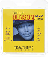 Thomastik-Infeld strenger for el-gitar George Benson Jazz Gitarer - sett heavy flatwound (GB114)