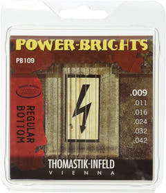 Thomastik-Infeld strenger til elgitar Power Brights Series - sett 009 (PB109)