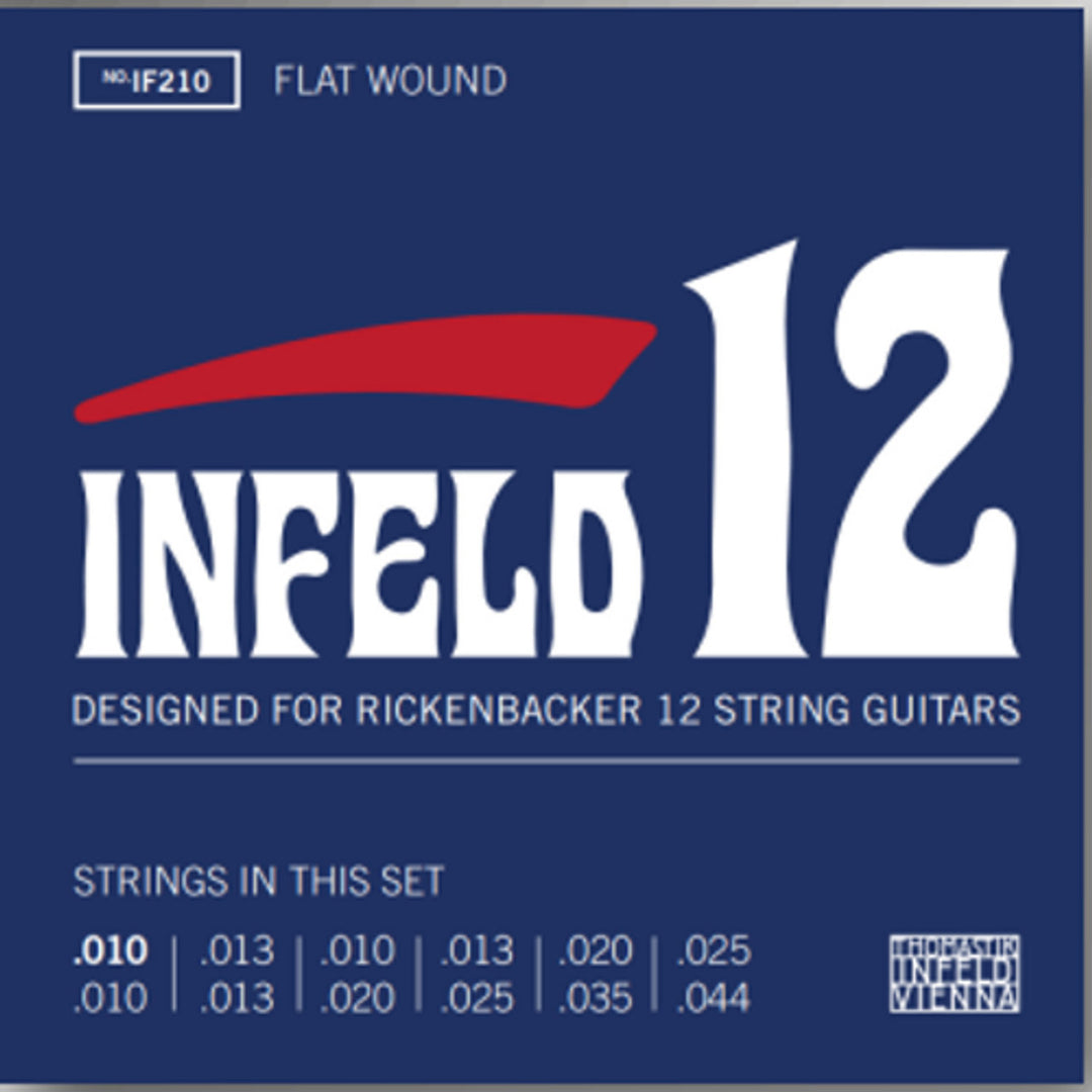 Thomastik-Infeld strenger for E-gitar - 12-str. flatwound (IF210)