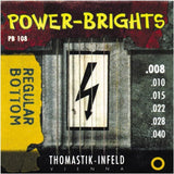 Thomastik-Infeld strenger til el-gitar Power Brights-serien - Sett 008 (PB108)