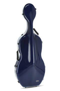 GEWA celloetui High Performance Carbon 2.7 - Metallic dark blue/Anthr. (4/4)