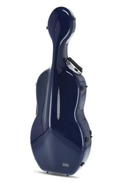 GEWA celloetui High Performance Carbon 2.7 - Metallic dark blue/Anthr. (4/4)