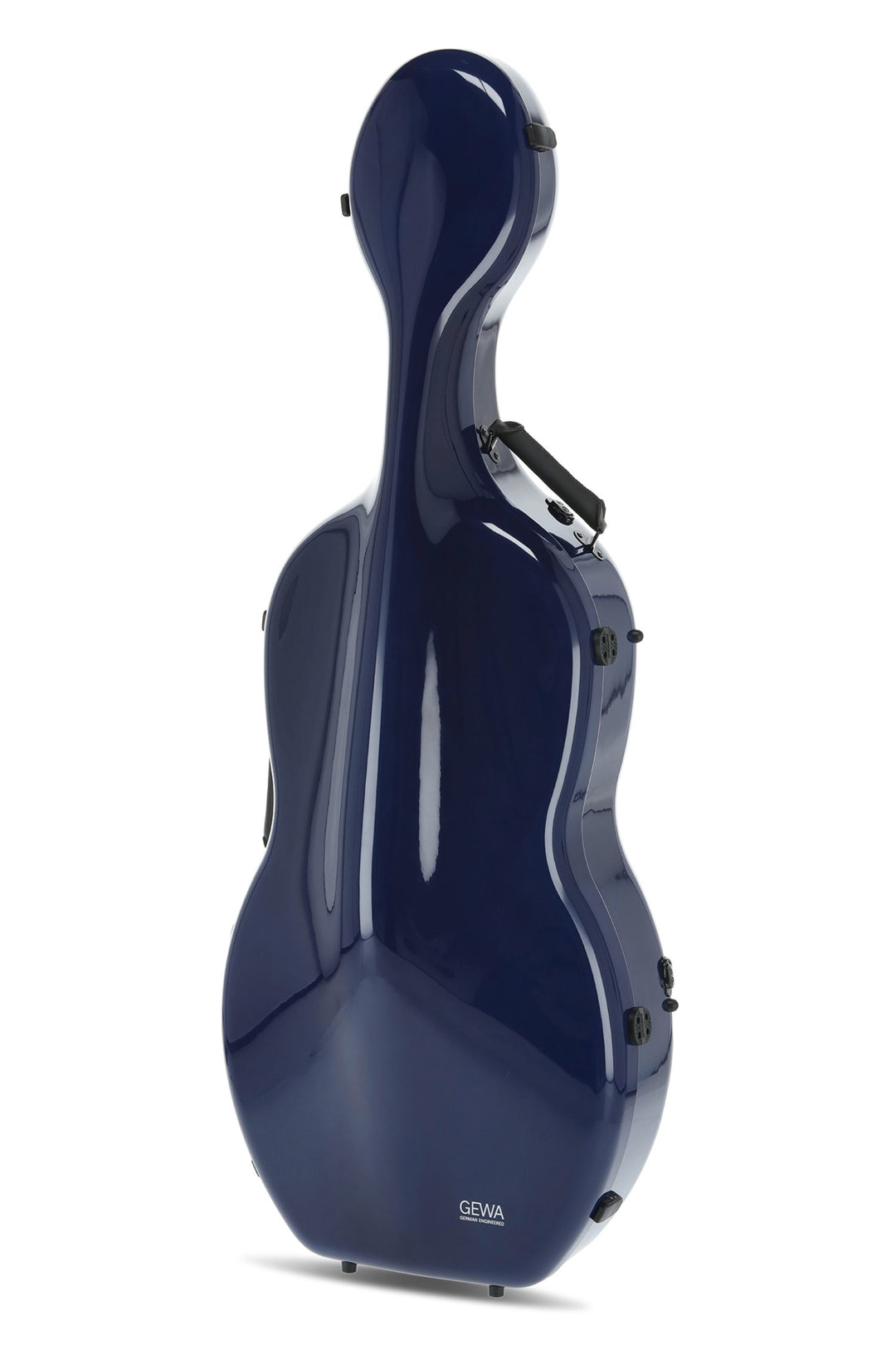 GEWA celloetui High Performance Carbon 2.7 - Metallic dark blue/Anthr. (4/4)