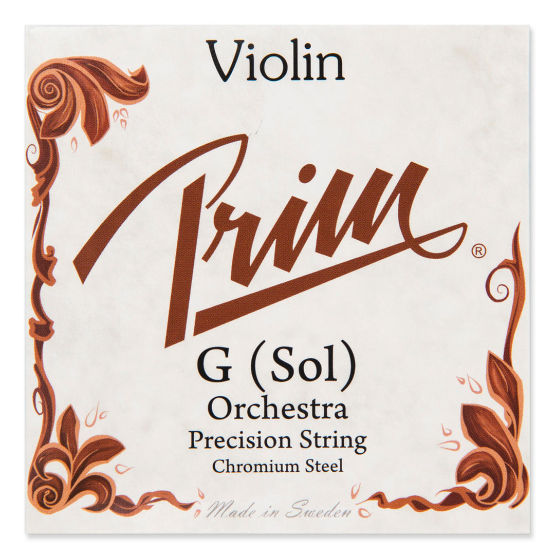 Prim Fioliner-strenger rustfritt stål - G kromstål (Orkester)