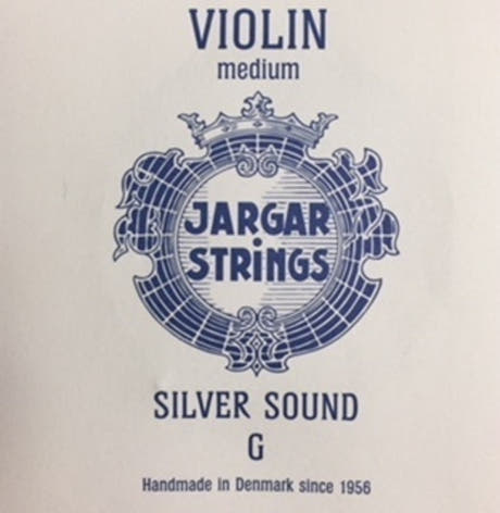 Jargar fiolinstrenger - G Sølv (Medium)