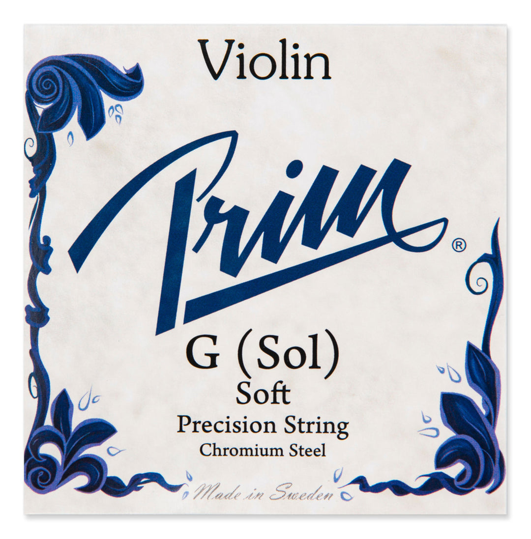 Prim Fioliner-strenger rustfritt stål - G kromstål (Myk)