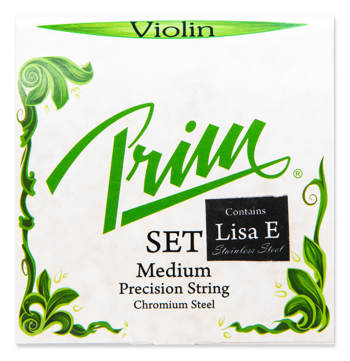 Prim Fioliner-strenger rustfritt stål - Sett med Lisa E (Medium)