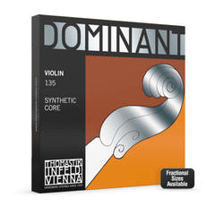 Thomastik-Infeld Fioliner-strenger Dominant nylonkjerne - D Silver 1/8 (132)