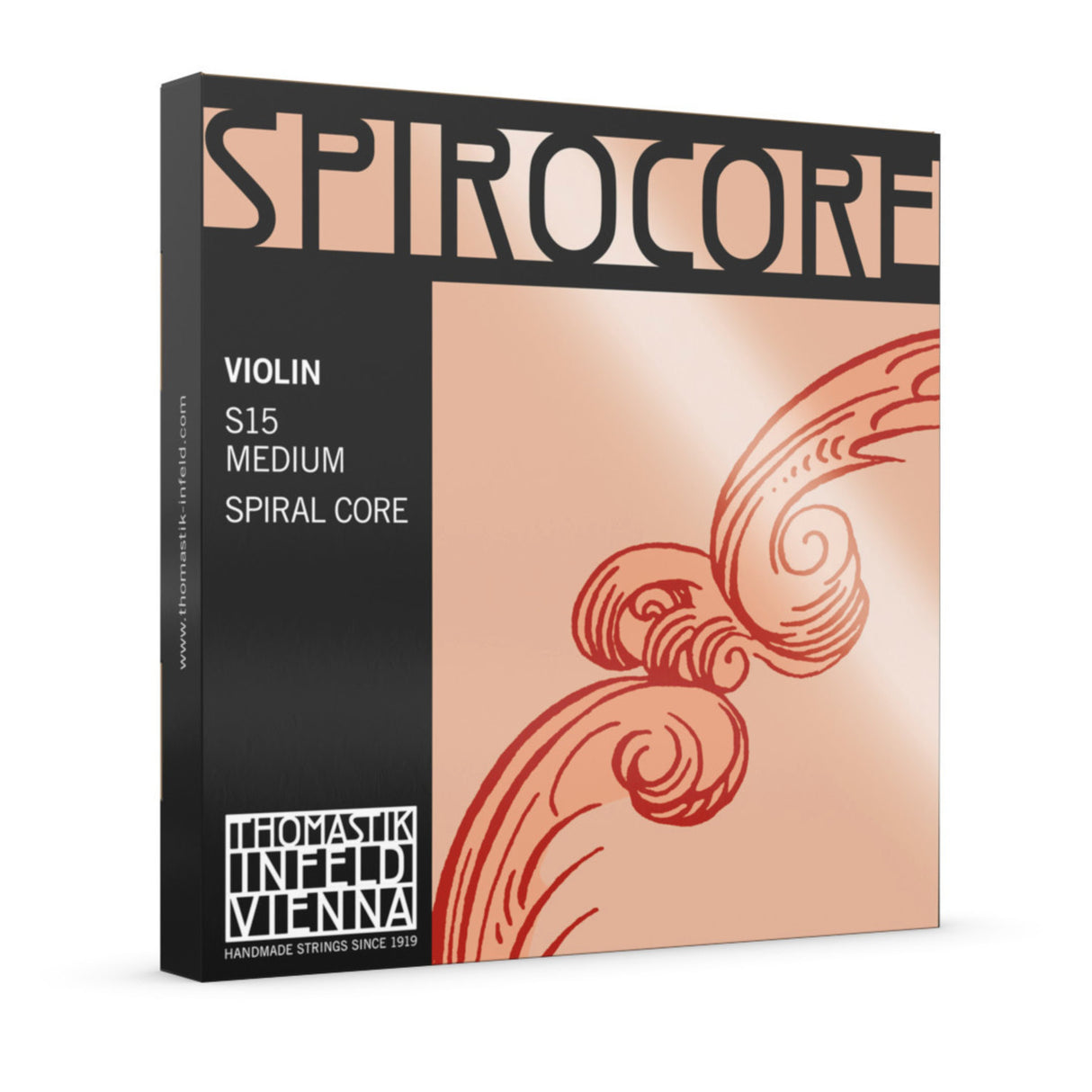 Thomastik-Infeld Fioliner-strenger Spirocore spiralkjerne - Soft (S15Aw)