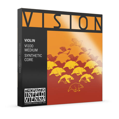 Thomastik-Infeld Fioliner-strenger Vision syntetisk kjerne - Medium (VI100)