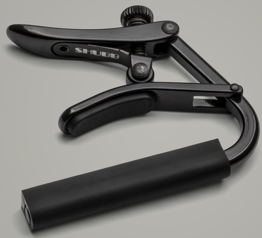 Shubb capo Standard Capo - Klassisk gitar svart (C2k)