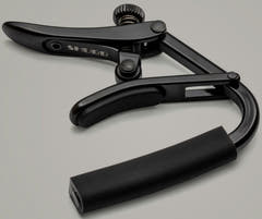 Shubb capo Standard Capo - elgitar, 7.25" radius, svart (C4k)