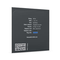 Thomastik-Infeld strenger for bratsj DOMINANT PRO - C syntetisk kjerne, Tungsten/Silver (DP24)