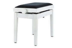 GEWA pianokrakk Deluxe Autolift - White matt
