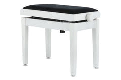 GEWA pianokrakk Deluxe Autolift - White matt