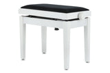 GEWA pianokrakk Deluxe Autolift - White matt