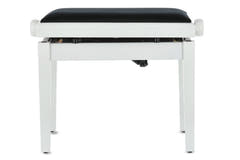 GEWA pianokrakk Deluxe Autolift - White matt