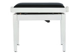 GEWA pianokrakk Deluxe Autolift - White matt