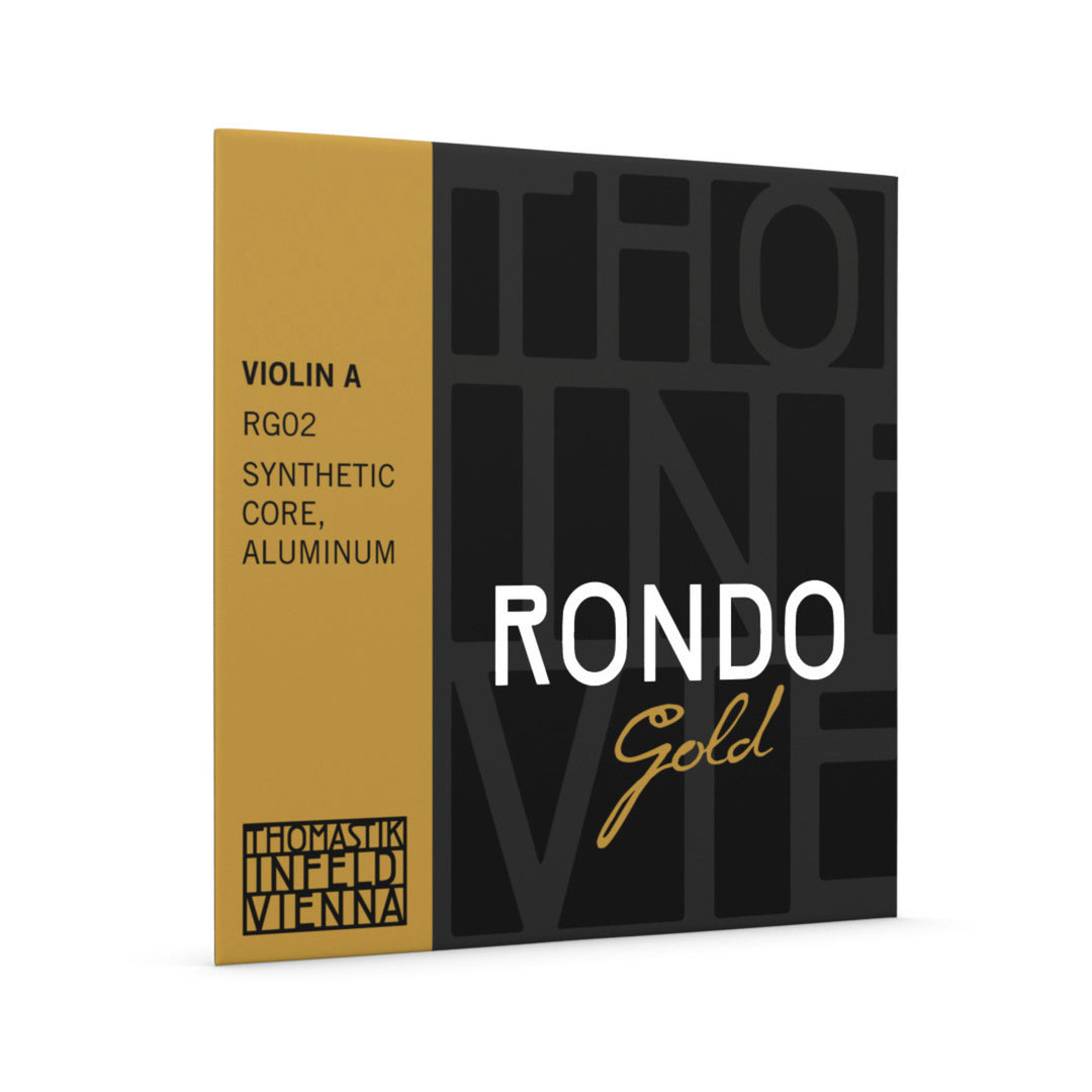 Thomastik-Infeld fiolin-strenger Rondo Gold - A syntetisk kjerne, Alu (RG02)